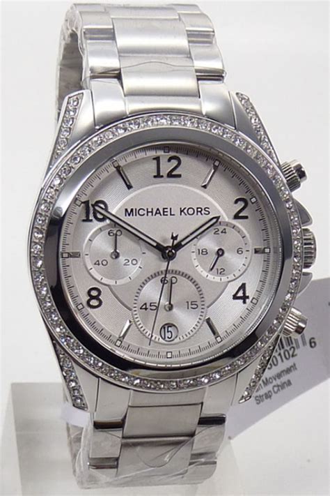 michael kors damenuhr silber